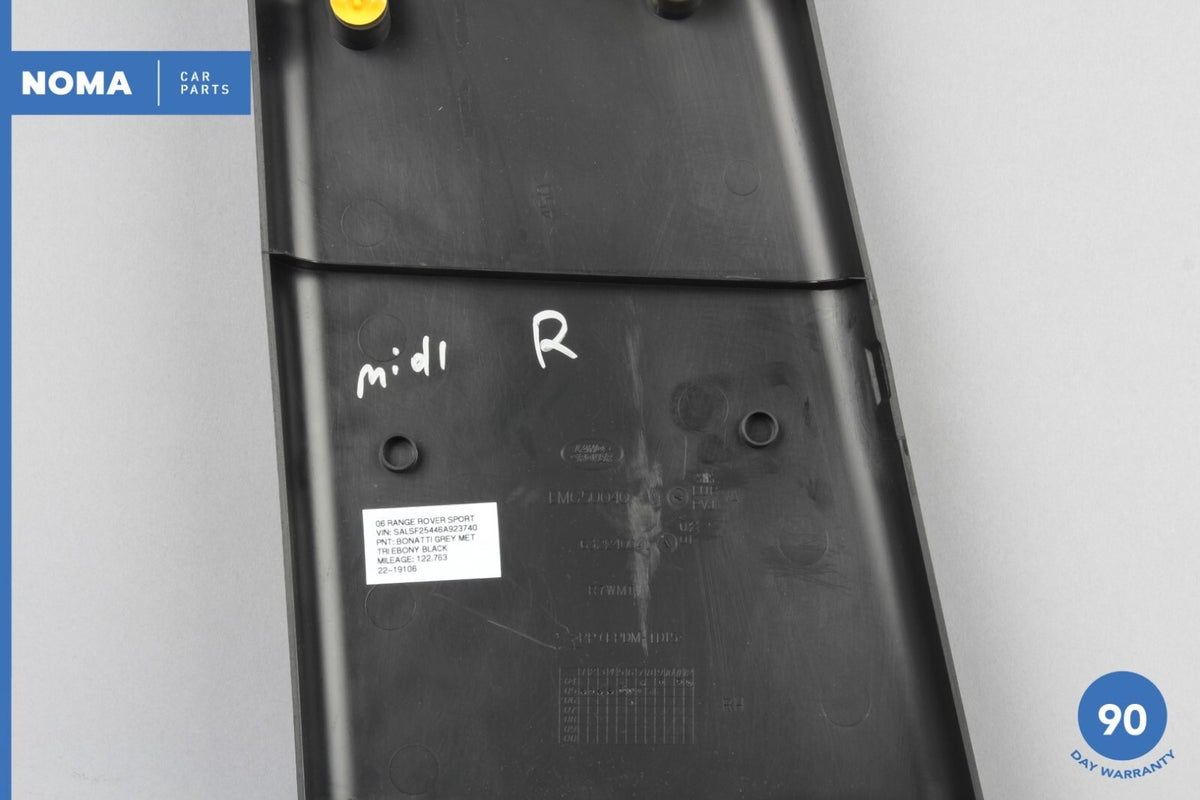 06-13 Range Rover Sport L320 Right Side B Pillar Interior Lower Trim Panel OEM - photo 9