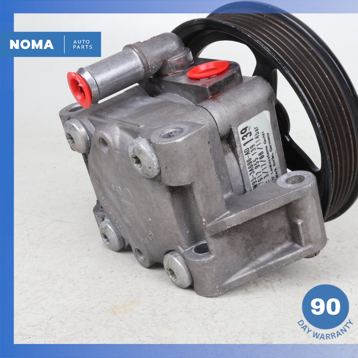 03-10 Jaguar X150 XK XKR XF XJ8 Power Steering Pump Assembly 2W933A696AC OEM - photo 8