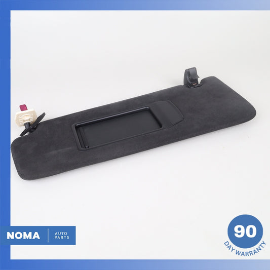 BMW F02 750i Left Driver Side Sunvisor Sun Visor Suede Black 8047063 OEM - photo 1
