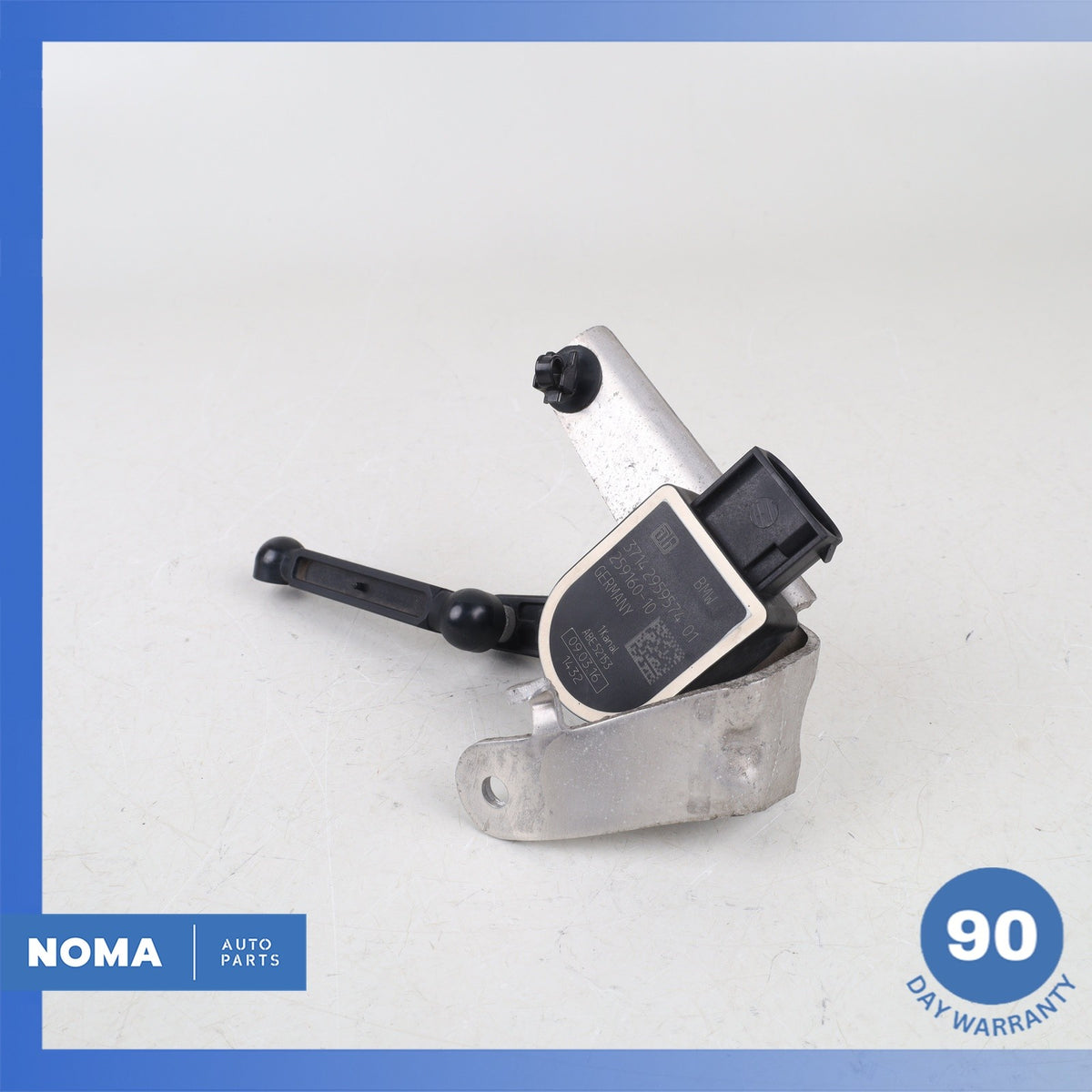 BMW G12 740i 540i Rear Right Height Level Sensor w/ Bracket OEM - photo 2