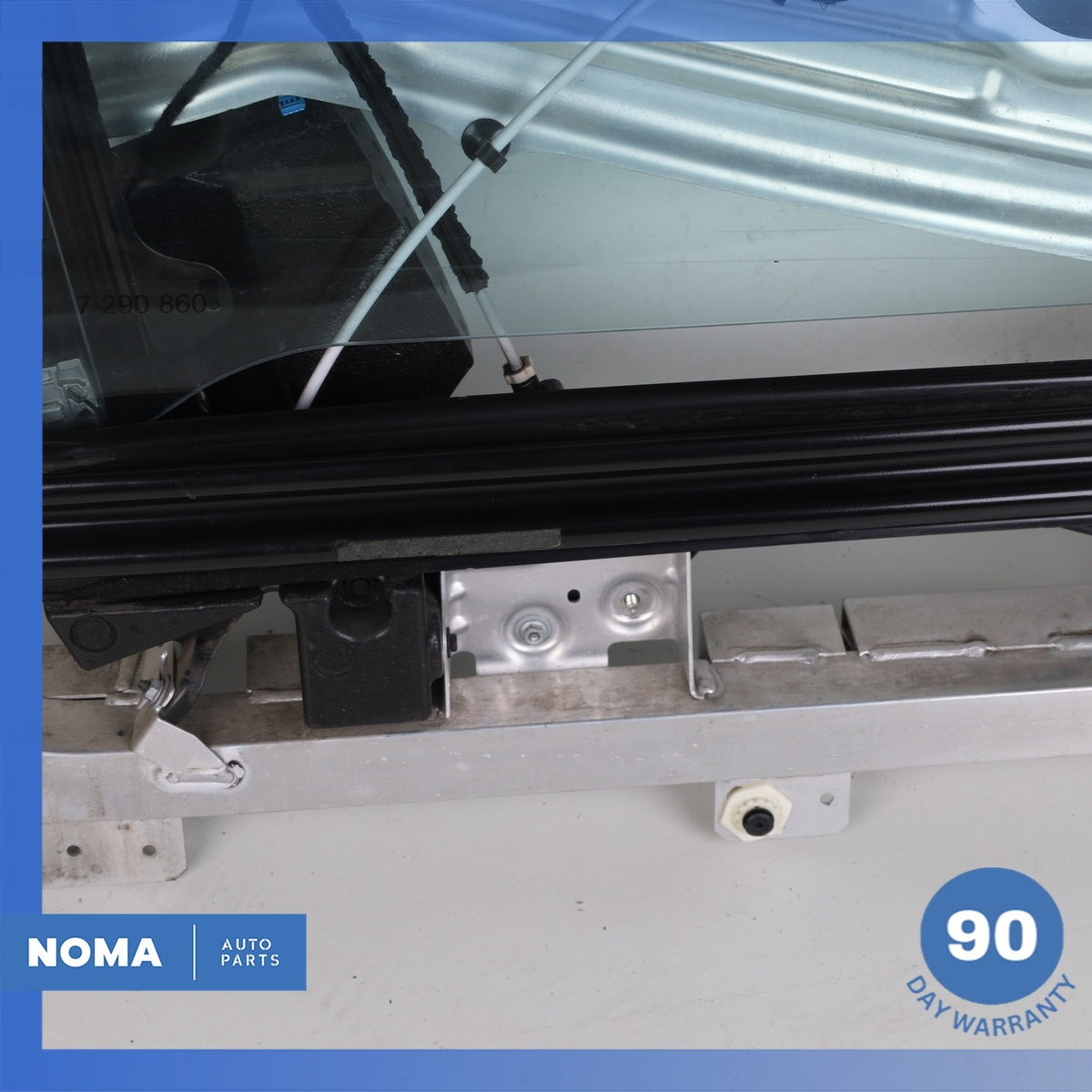 14-21 BMW i3 I01 Front Left Driver Door Panel Frame w/ Window Glass OEM - photo 7