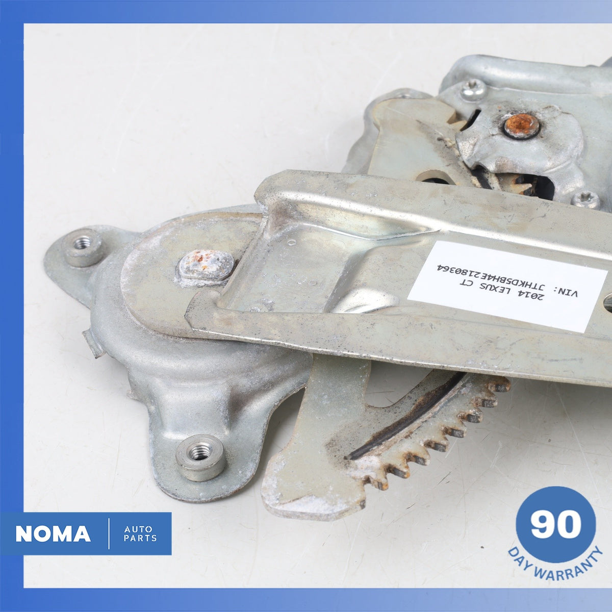 Lexus ZWA10 CT200h Rear Right Window Regulator w/Motor OEM - photo 11
