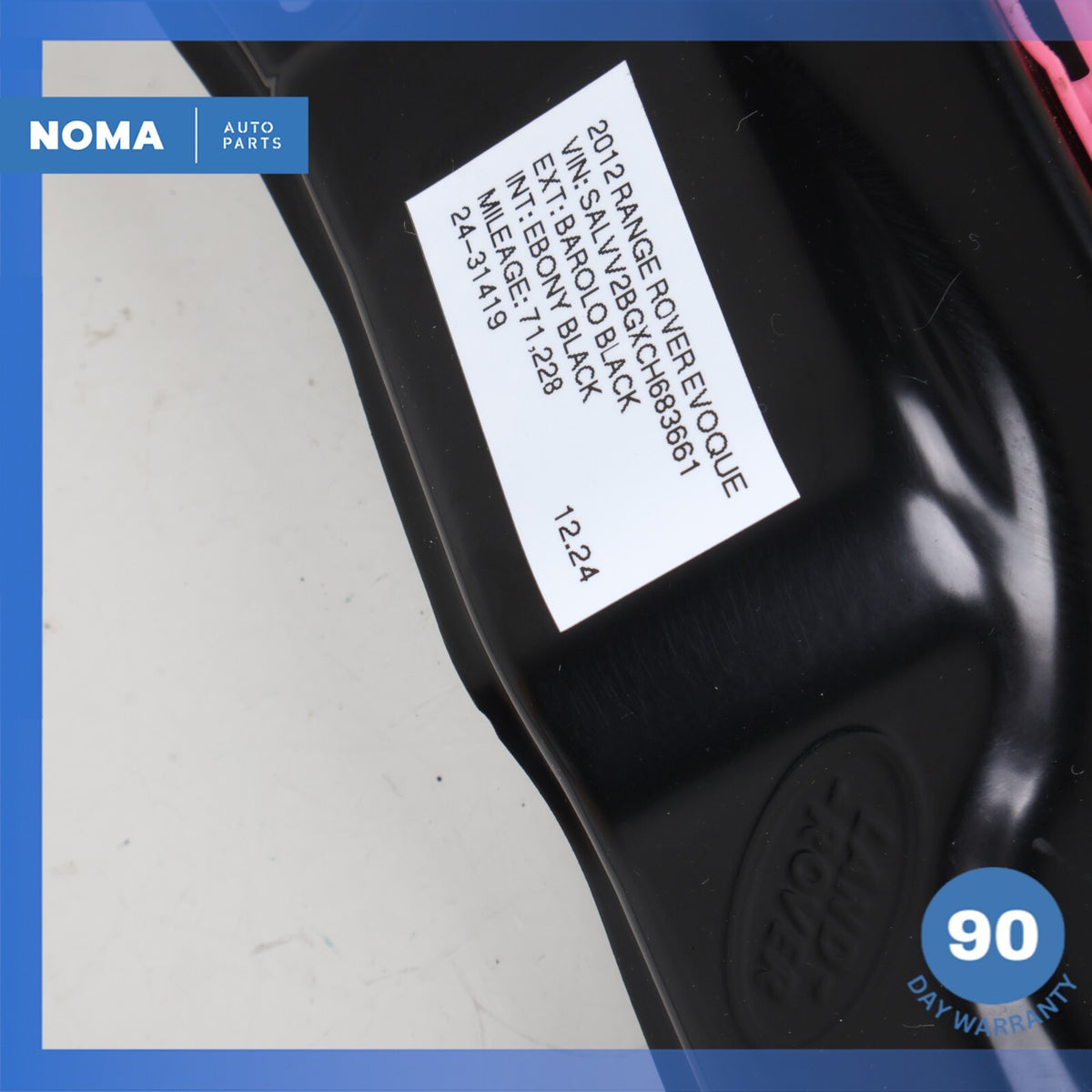 12-13 Range Rover Evoque L538 Rear Right Side Door Window Regulator OEM - photo 15