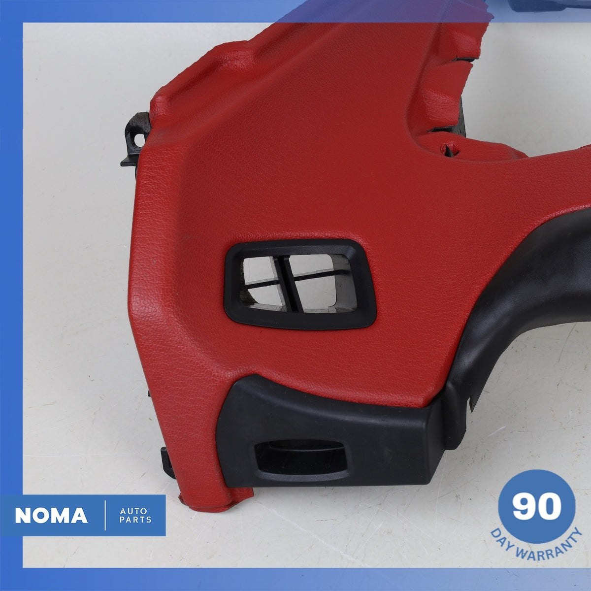 09-16 BMW E89 Z4 Dashboard Knee Cover Panel Set Red OEM - photo 7