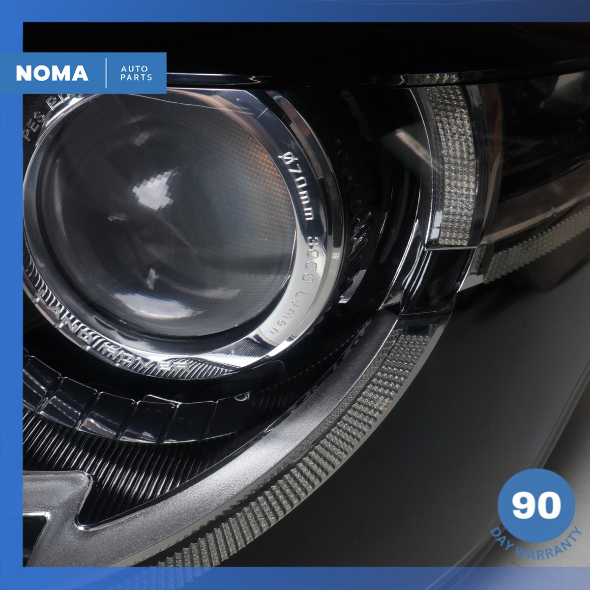 15-19 LR Discovery Sport L550 Left Headlight Adaptive HID Bi-Xenon AFS OEM - photo 6