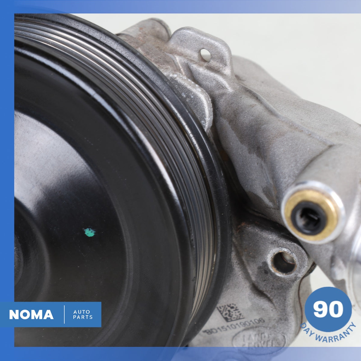10-23 Jaguar X761 F-Pace XK Engine Coolant Water Pump w/ Pulley 8W938K500BC OEM - photo 3