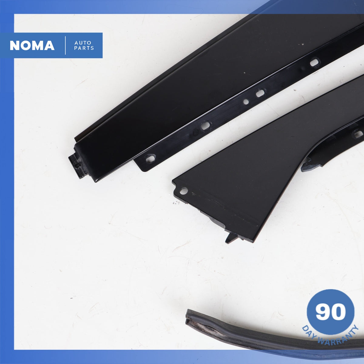 12-19 LR Range Rover Evoque L538 Rear Right Outer Door Window Molding Set OEM - photo 7