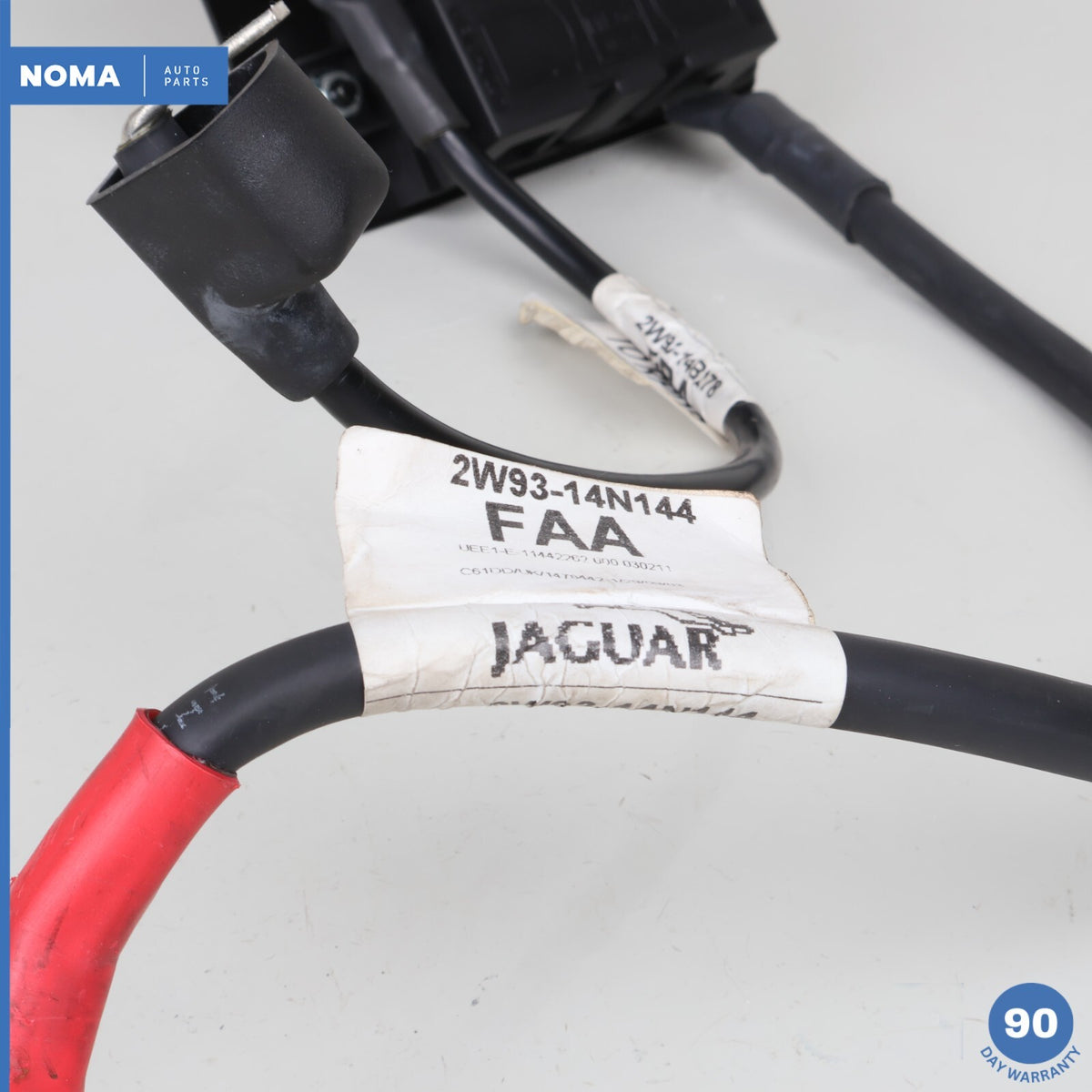 04-09 Jaguar XJ8 VDP X350 X358 Power Distribution Cable w/ Mega Fuse Block OEM - photo 3
