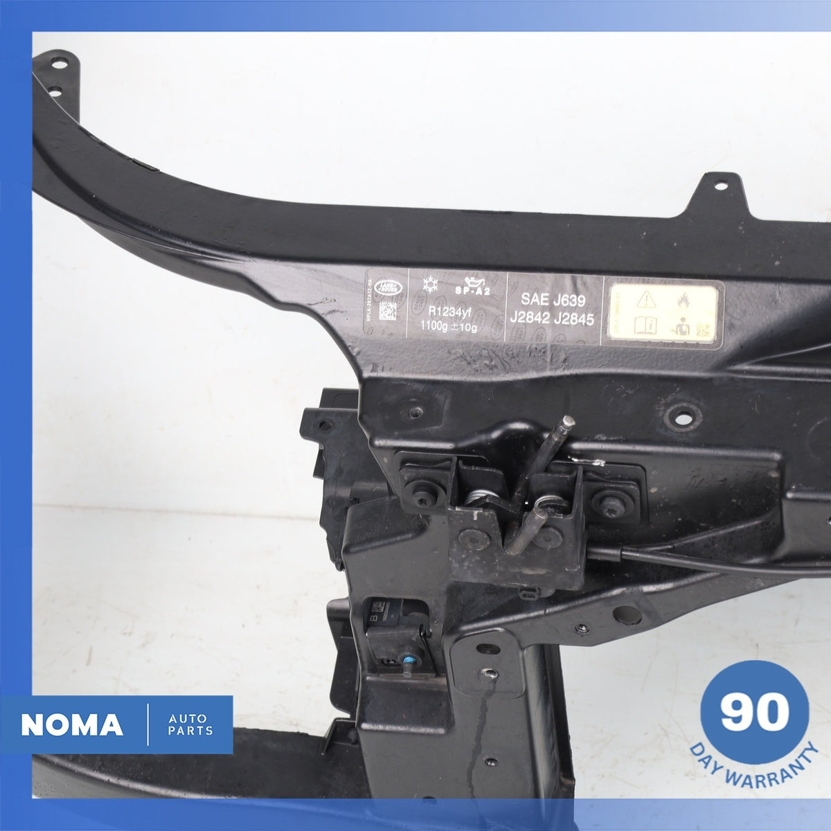 17-23 Land Rover Discovery 5 Front Radiator Support Core Headlight Bracket OEM - photo 8