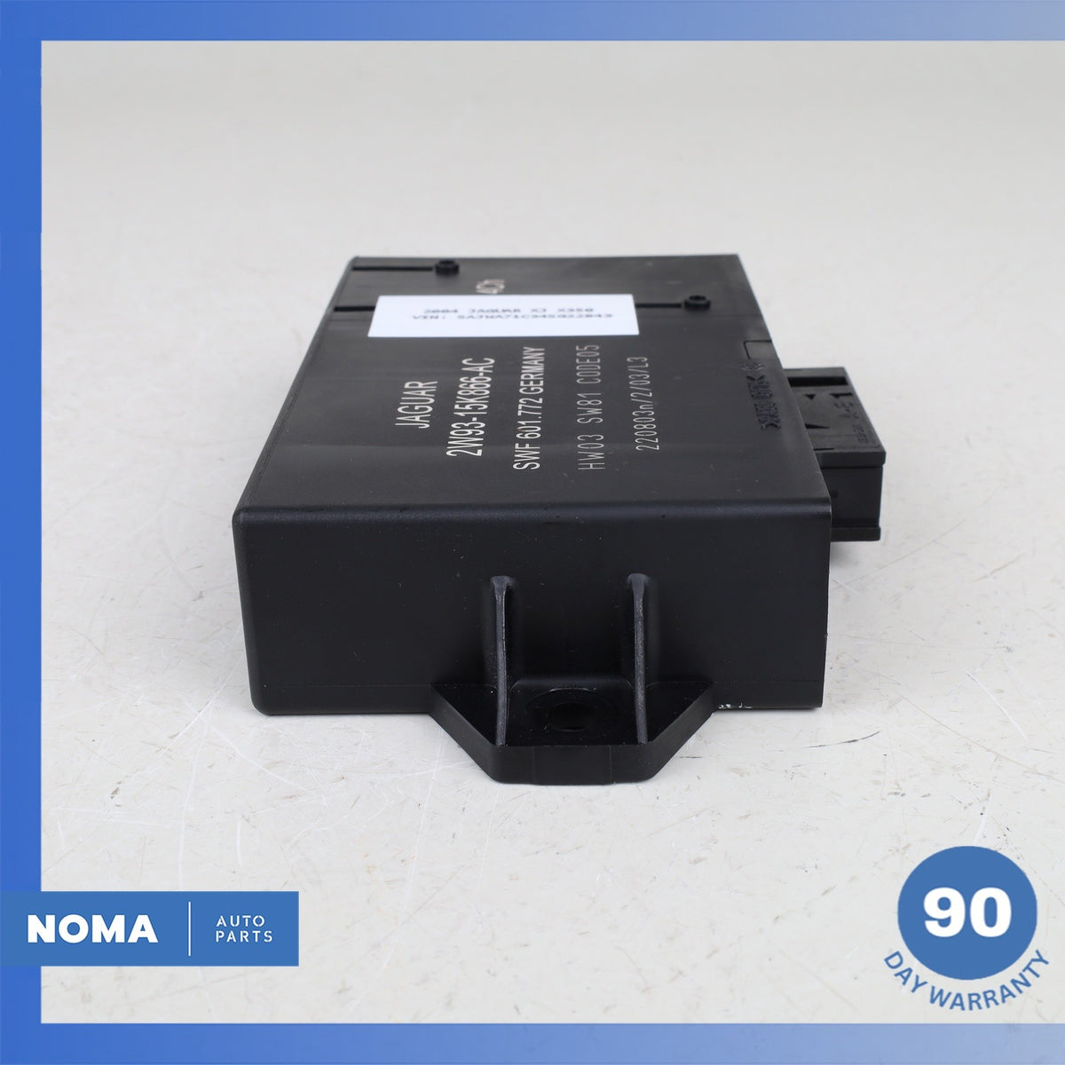 04-07 Jaguar X350 XJ8 XJR VDP PDC Park Assist Control Module 2W9315K866AC OEM - photo 6