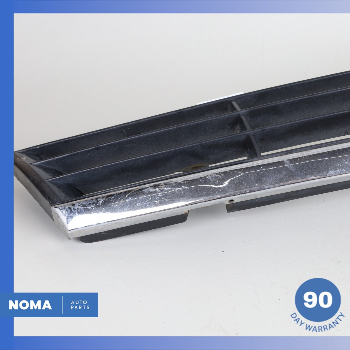 92-96 Jaguar XJS Series 3 Main Center Upper Radiator Grille Grill Chrome OEM - photo 8