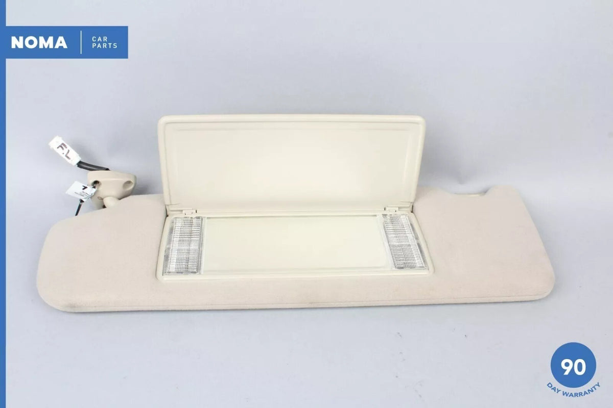 98-03 Jaguar X308 XJ8 XJR VDP Left Driver Side Sun Visor Shade Beige OEM - photo 7