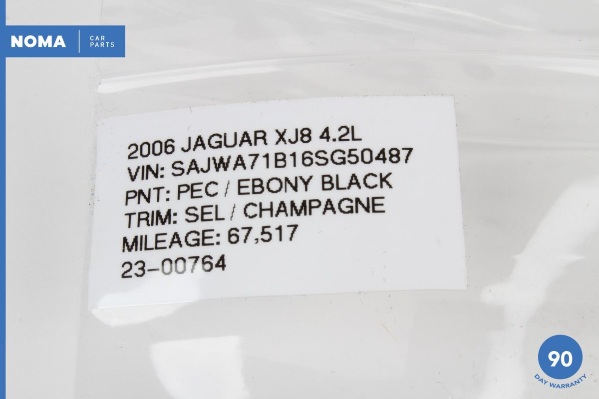 04-09 Jaguar XJ8 VDP X350 X358 Rear Left Side Roof Grab Handle w/ Lamp SEL OEM - photo 14