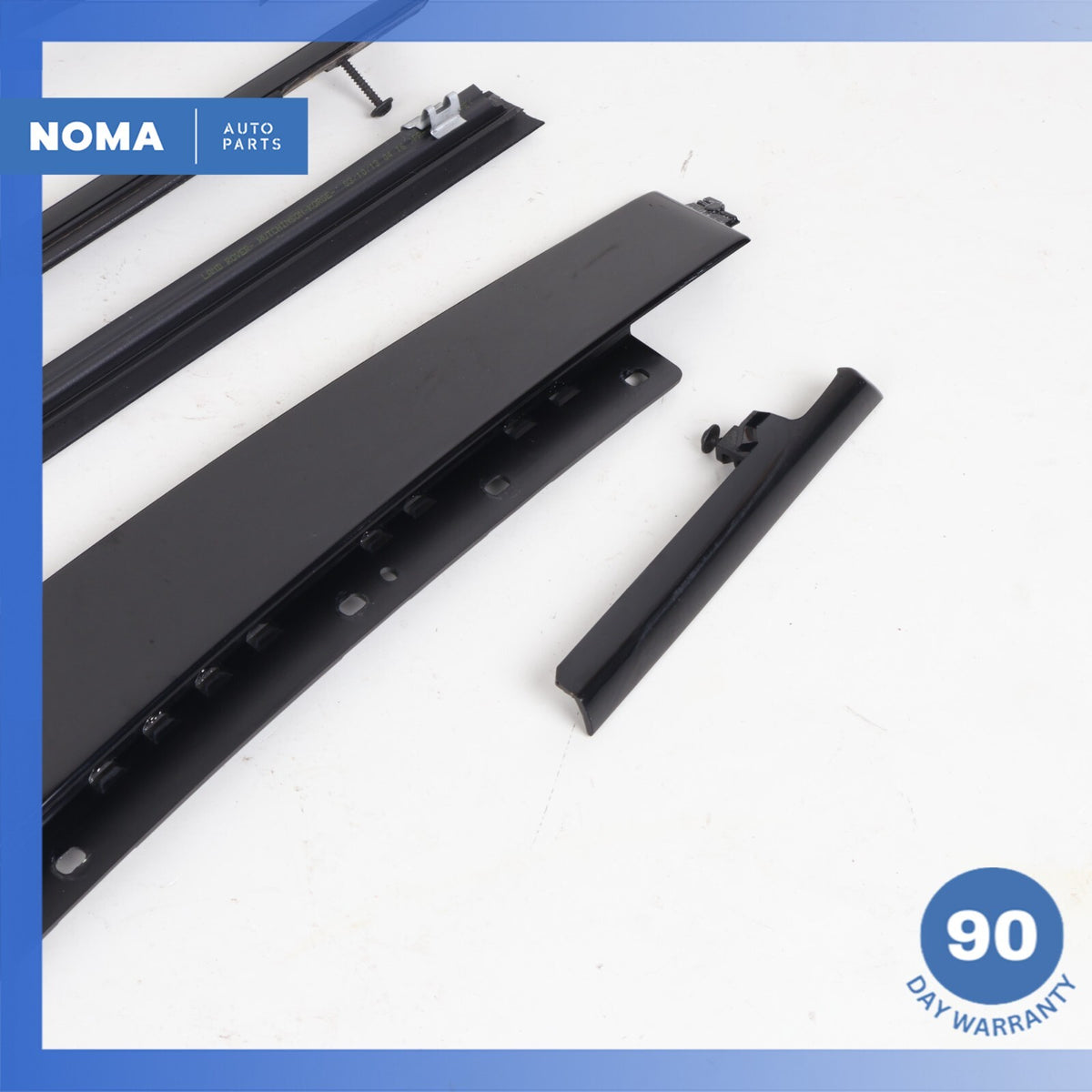 12-19 LR Range Rover Evoque L538 Front Right Outer Door Window Molding Set OEM - photo 7