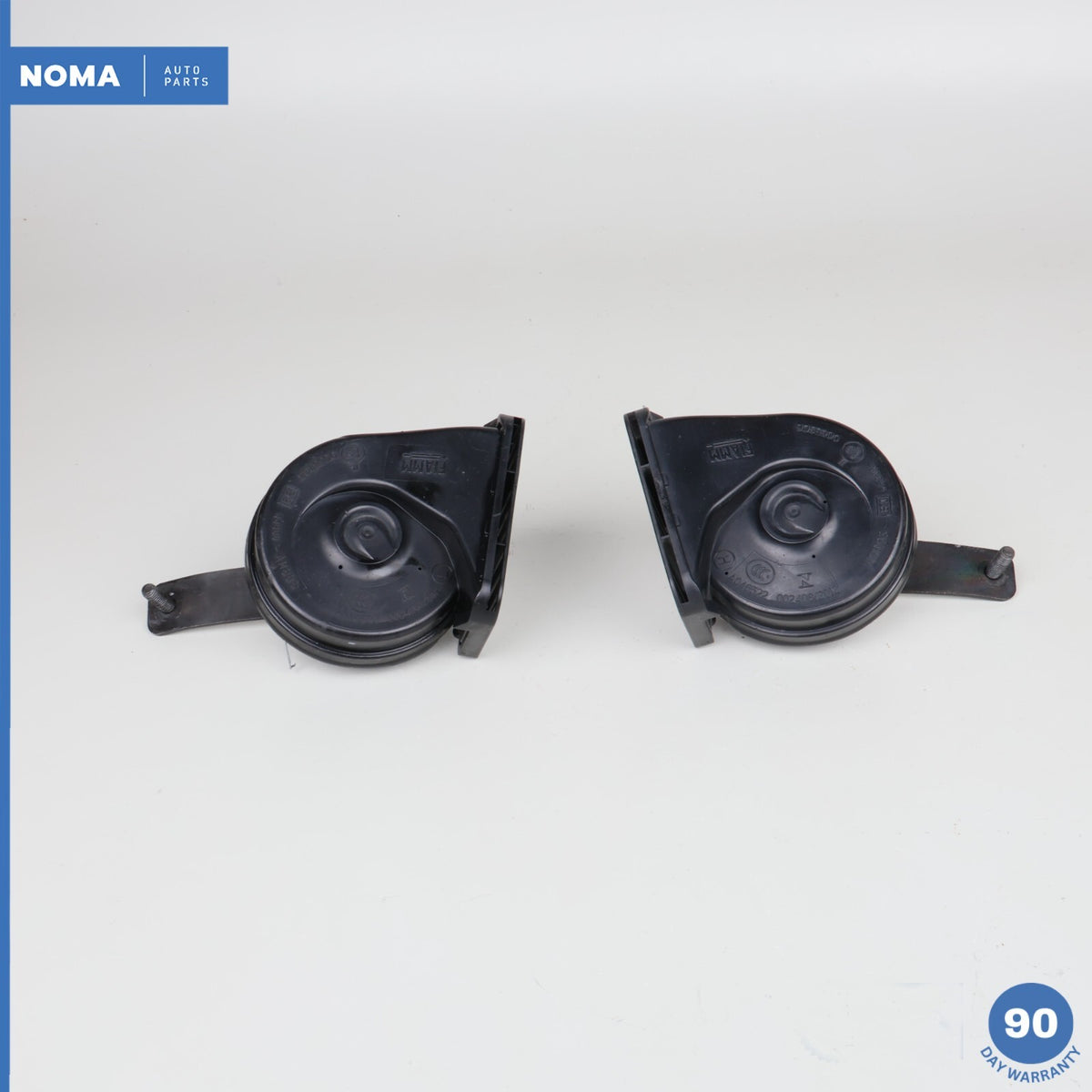 16-21 Jaguar XF X260 Right & Left High & Low Tone Signal Horn Set of 2 OEM - photo 1