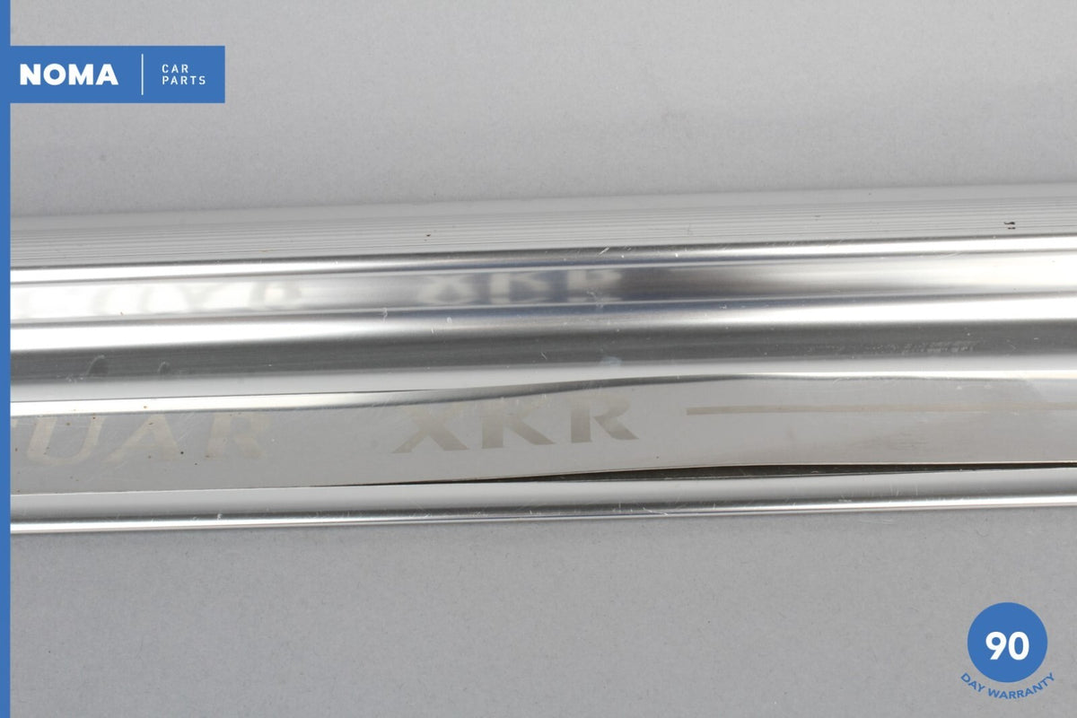 97-06 Jaguar XK8 X100 Convertible Right Door Scuff Plate w/ Insert Panel OEM - photo 4