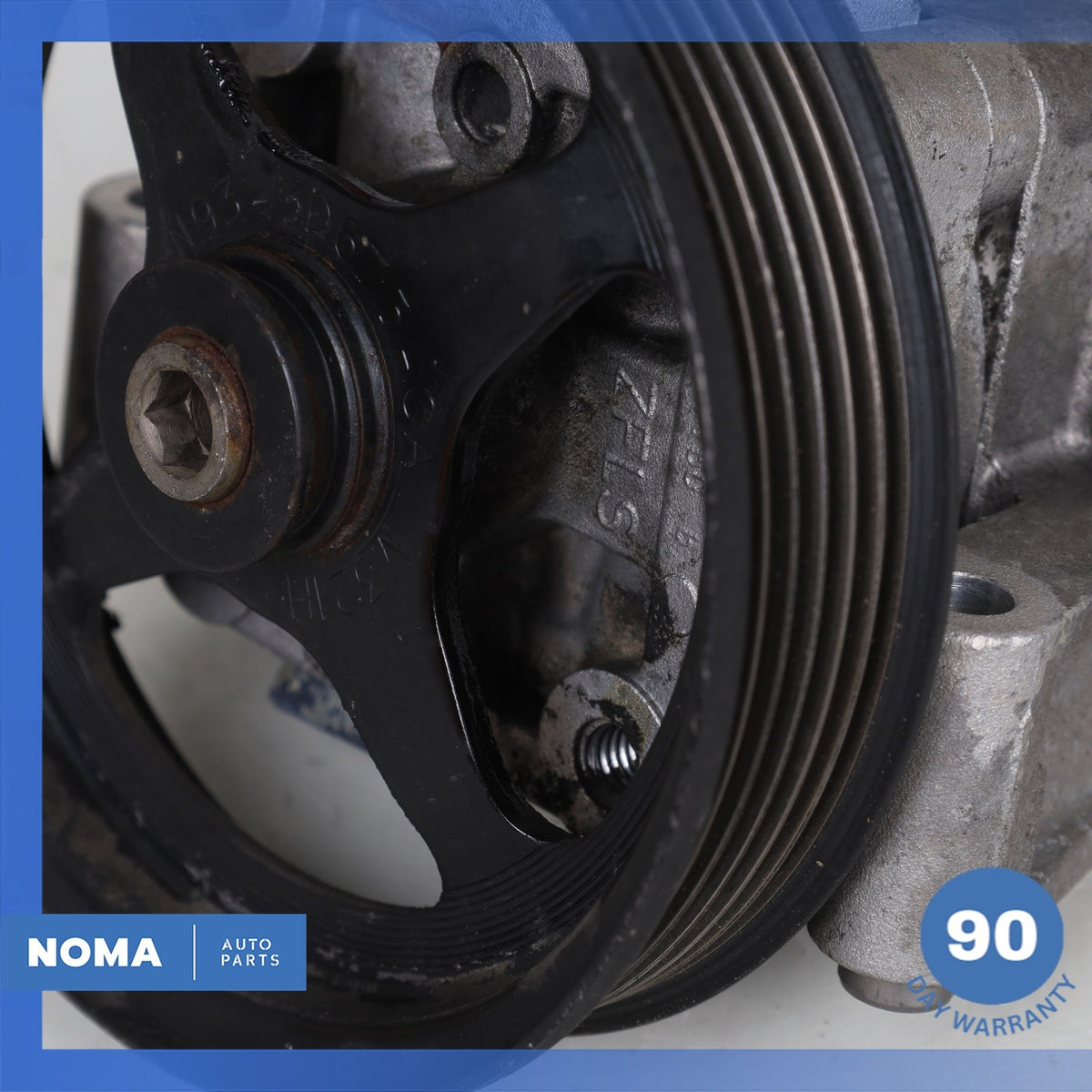 03-10 Jaguar X150 XK XKR XF XJ8 Power Steering Pump Assembly 2W933A696AD OEM - photo 5