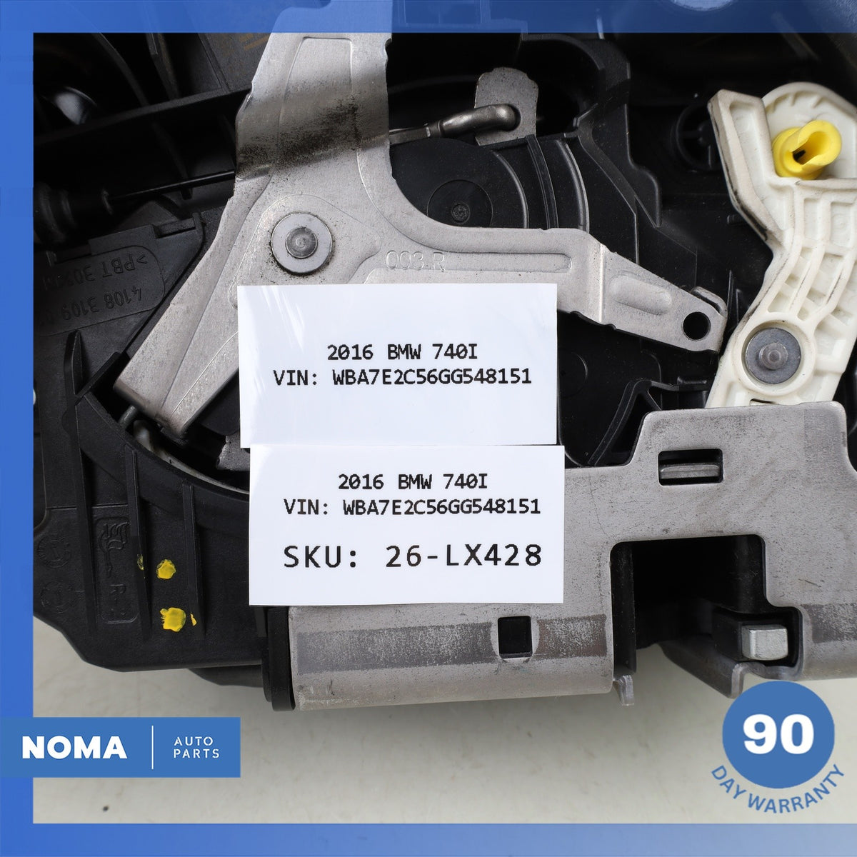 16-19 BMW G12 740i 750i Rear Right Door Lock Actuator w/ Soft Close OEM 76k - photo 19