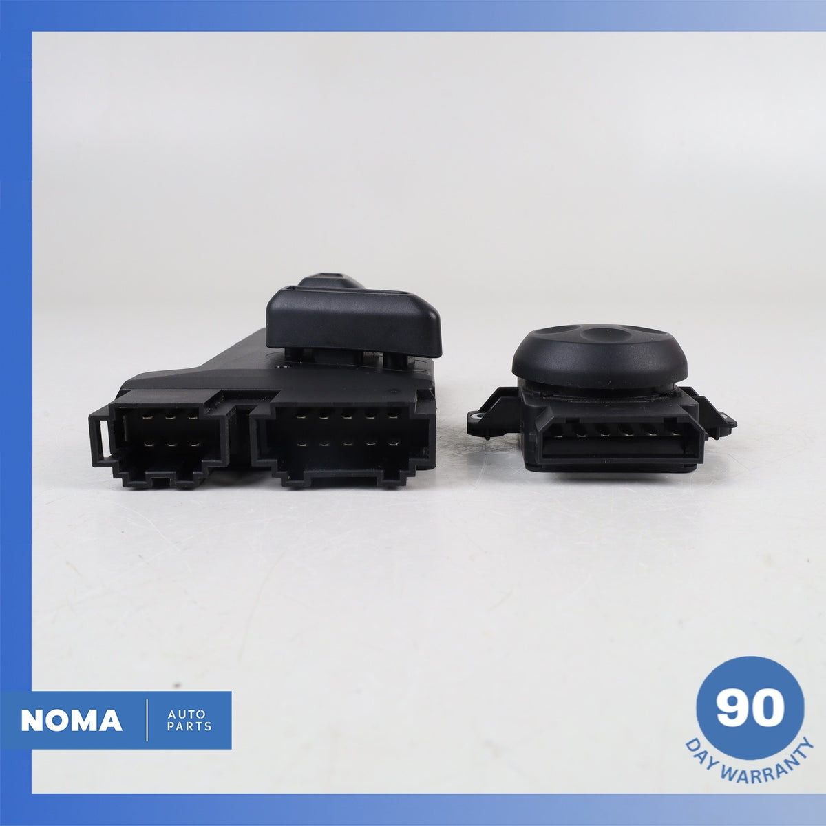 Audi 8U Q3 A7 S5 Front Left Side Power Seat Control Lumbar Switch Set Black OEM - photo 7