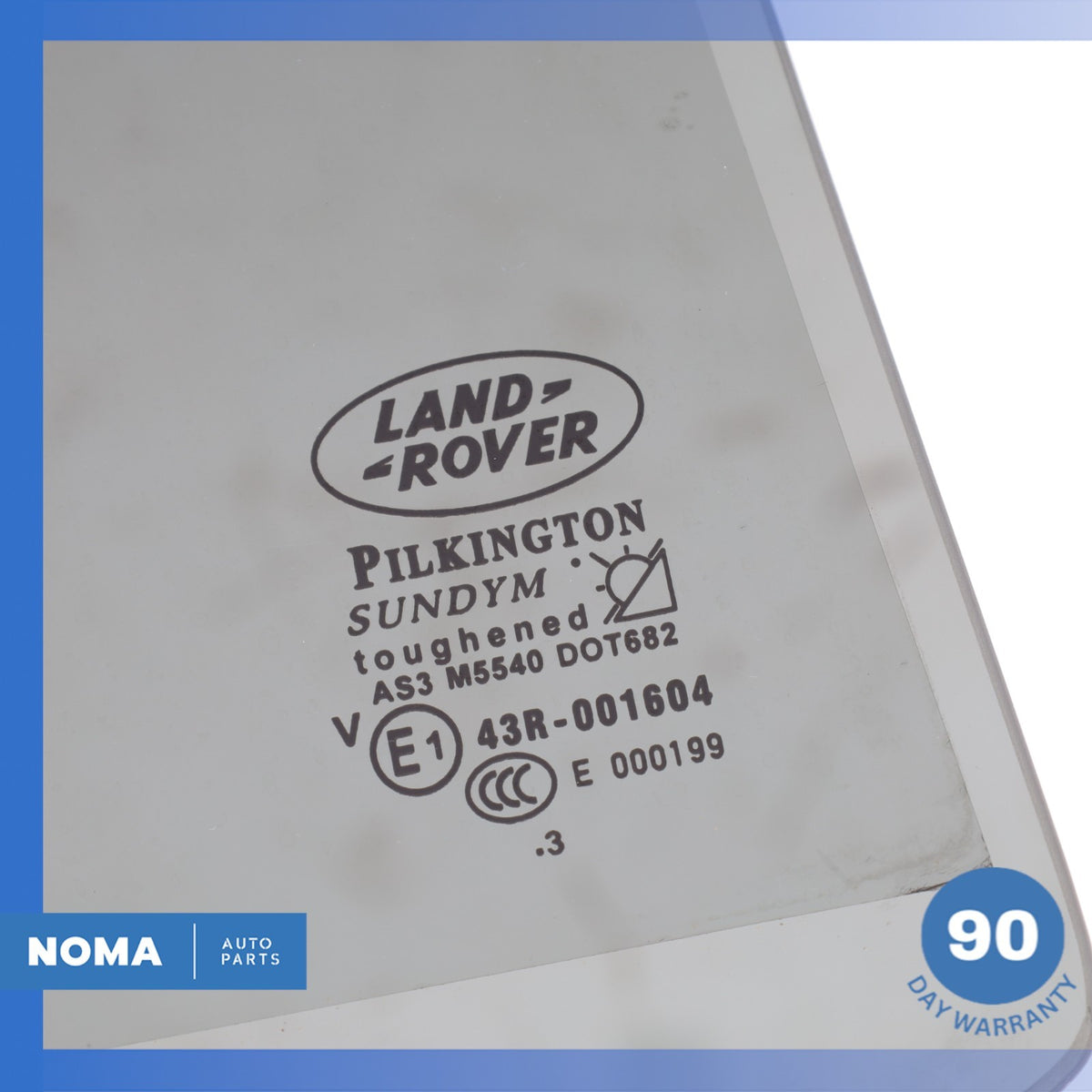 05-16 Land Rover L319 LR4 LR3 Rear Right Passenger Side Door Window Glass OEM - photo 5