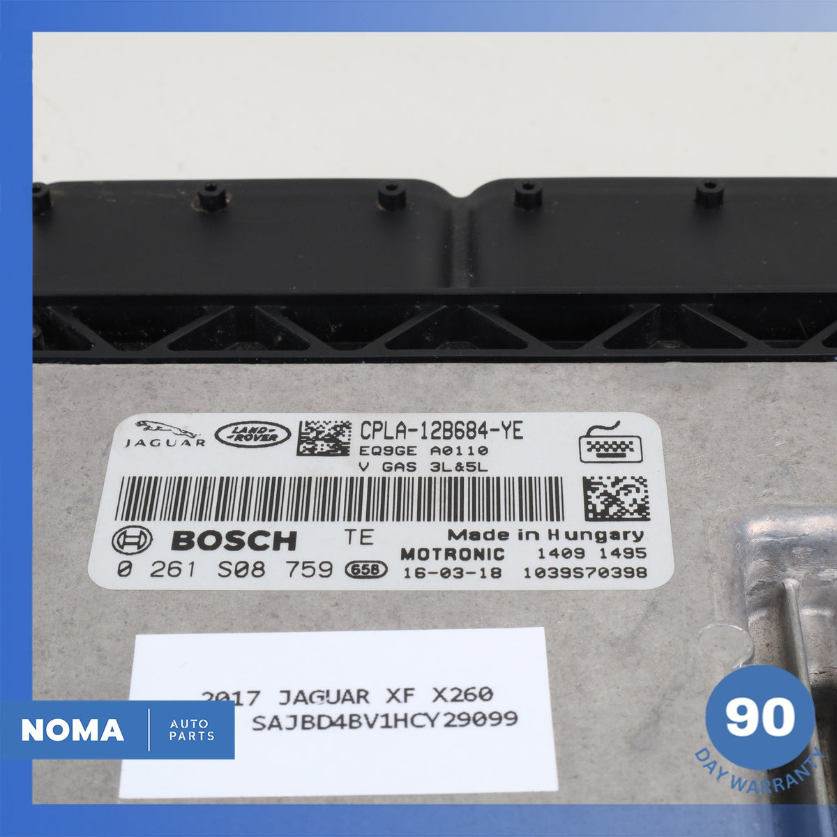 10-24 Jaguar X260 XF XJ Engine Motor Control Module ECU ECM DME C2D30319 OEM - photo 11