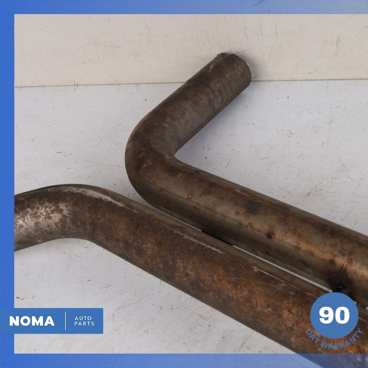 14-18 Audi D4 A8 3.0L Center Exhaust Muffler Resonator Pipe 4H0253411C OEM - photo 7