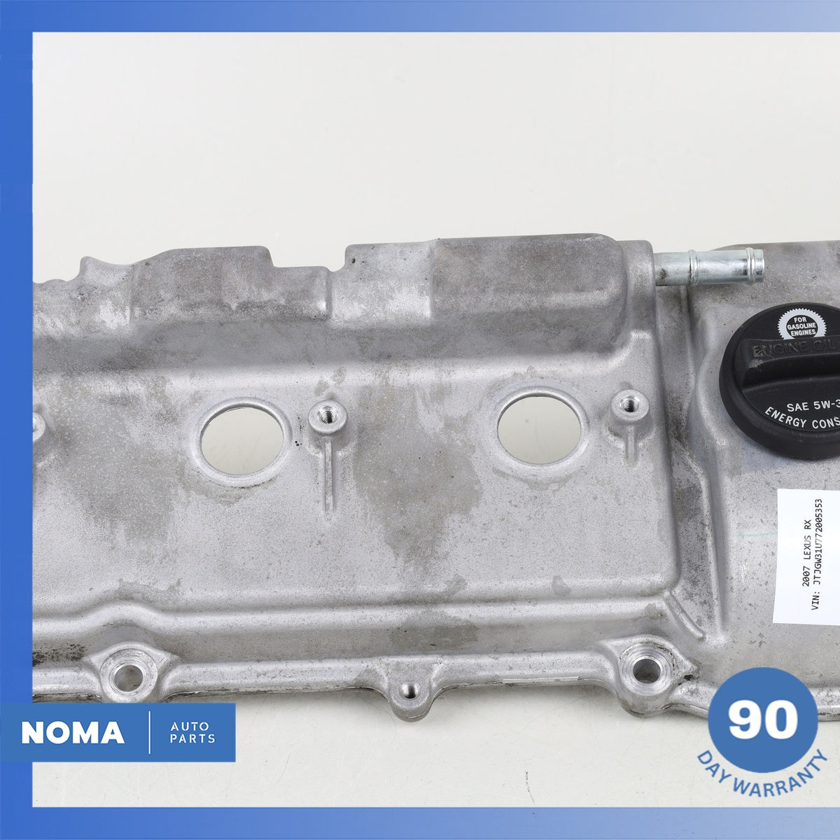 01-08 Lexus MHU33 RX400h Engine Left Cylinder Head Cover OEM - photo 3