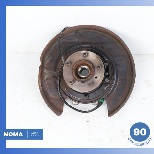 03-09 Land Rover Range Rover L322 Rear Right Spindle Knuckle Hub w/ Shield OEM - photo 1