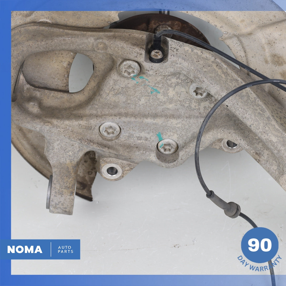 16-18 Jaguar X260 XF RWD Front Right Side Spindle Knuckle Hub w/ Shield OEM - photo 15