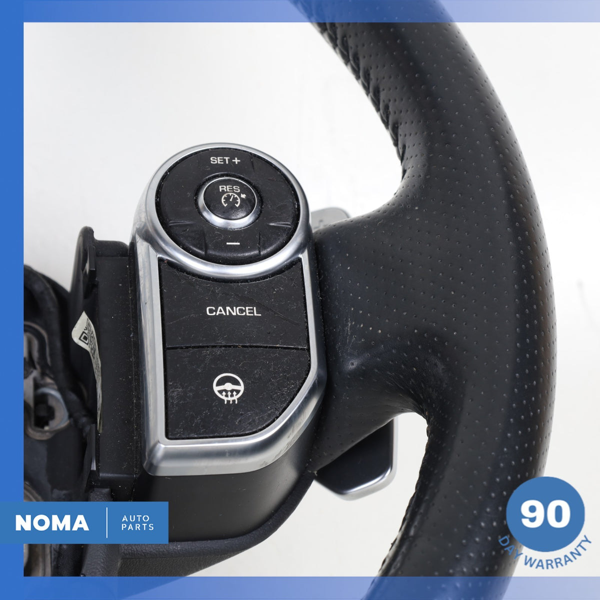 14-22 LR Range Rover Sport L494 Leather Heated Steering Wheel w/ Switches OEM - photo 4