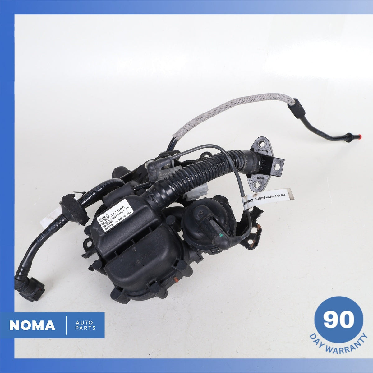 10-24 LR Range Rover L494 5.0L Inlet Manifold Vacuum Air Chamber Symposer OEM - photo 8