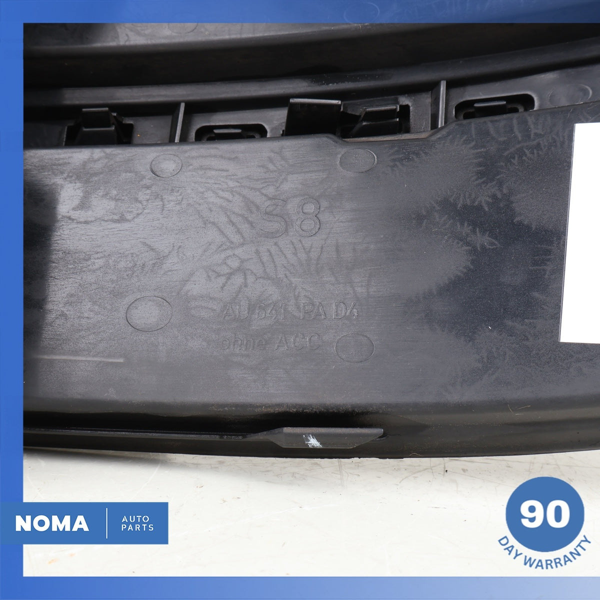 17-18 Audi D4 A8 Front Right Fog Lamp Light Grille Grile Cover 4H0807680AF OEM - photo 13