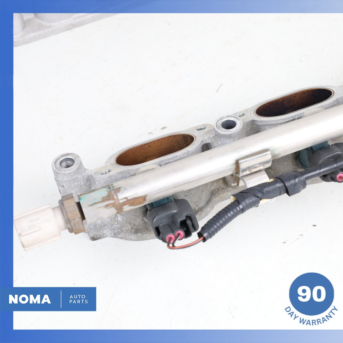 03-06 Jaguar X100 XKR S/C Induction Manifold Adaptor Set w/ Fuel Rail OEM 78k - photo 6