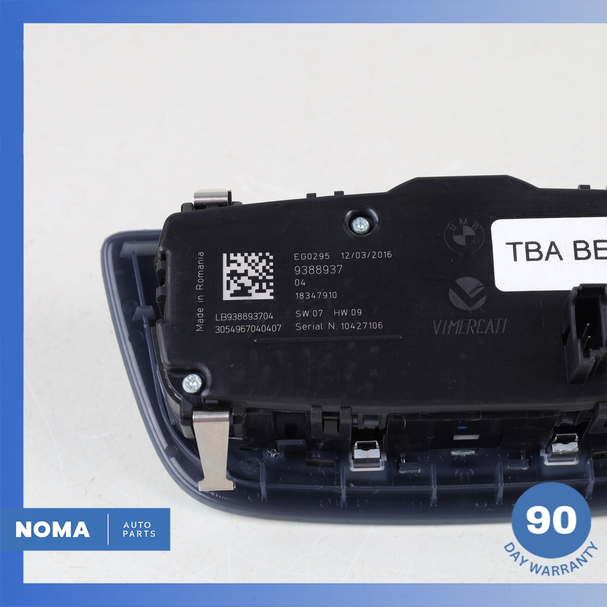BMW G12 740i 750Li Headlight Head Light Lamp Control Switch OEM - photo 9