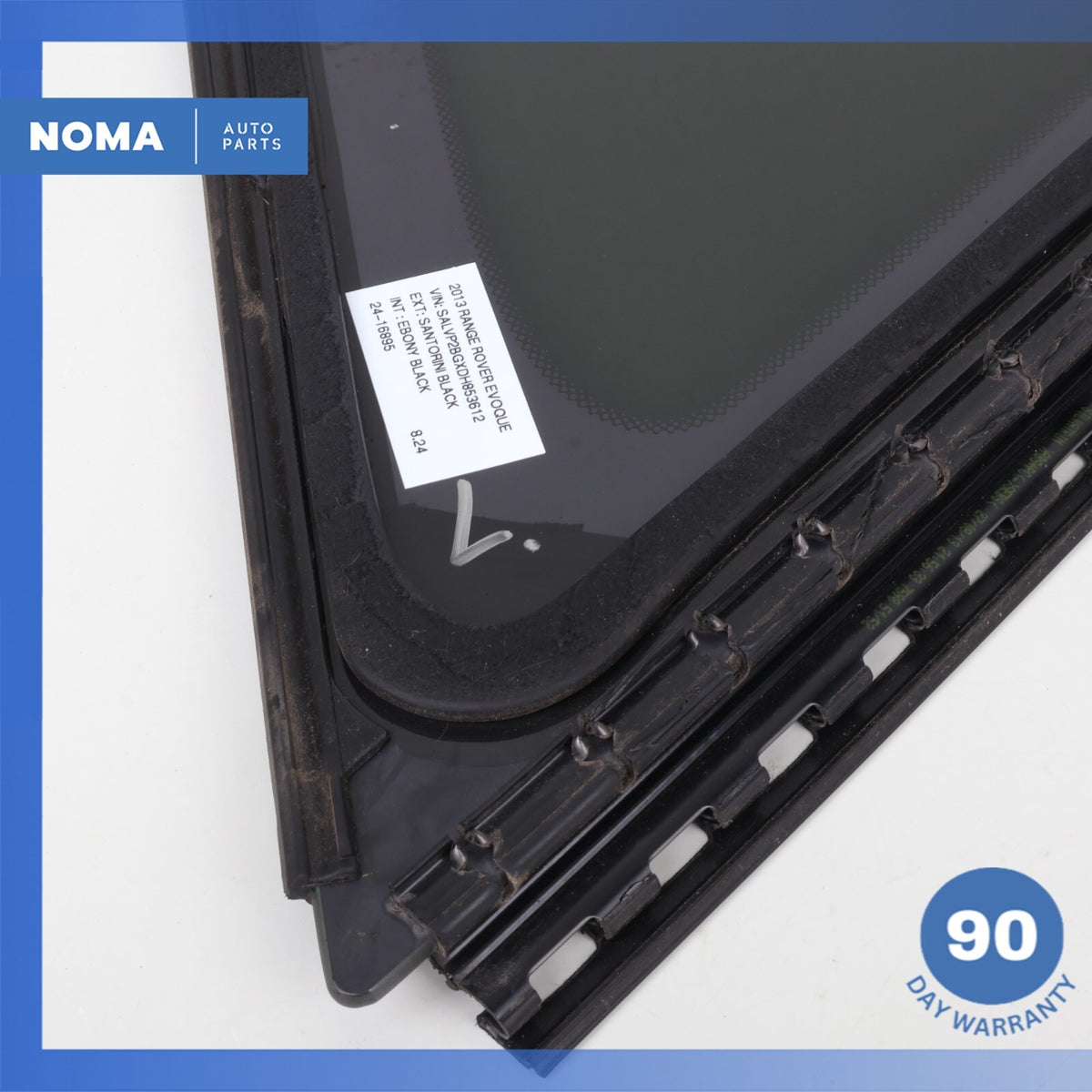 12-13 Land Rover Range Rover Evoque L538 Rear Left Driver Side Quarter Glass OEM - photo 11