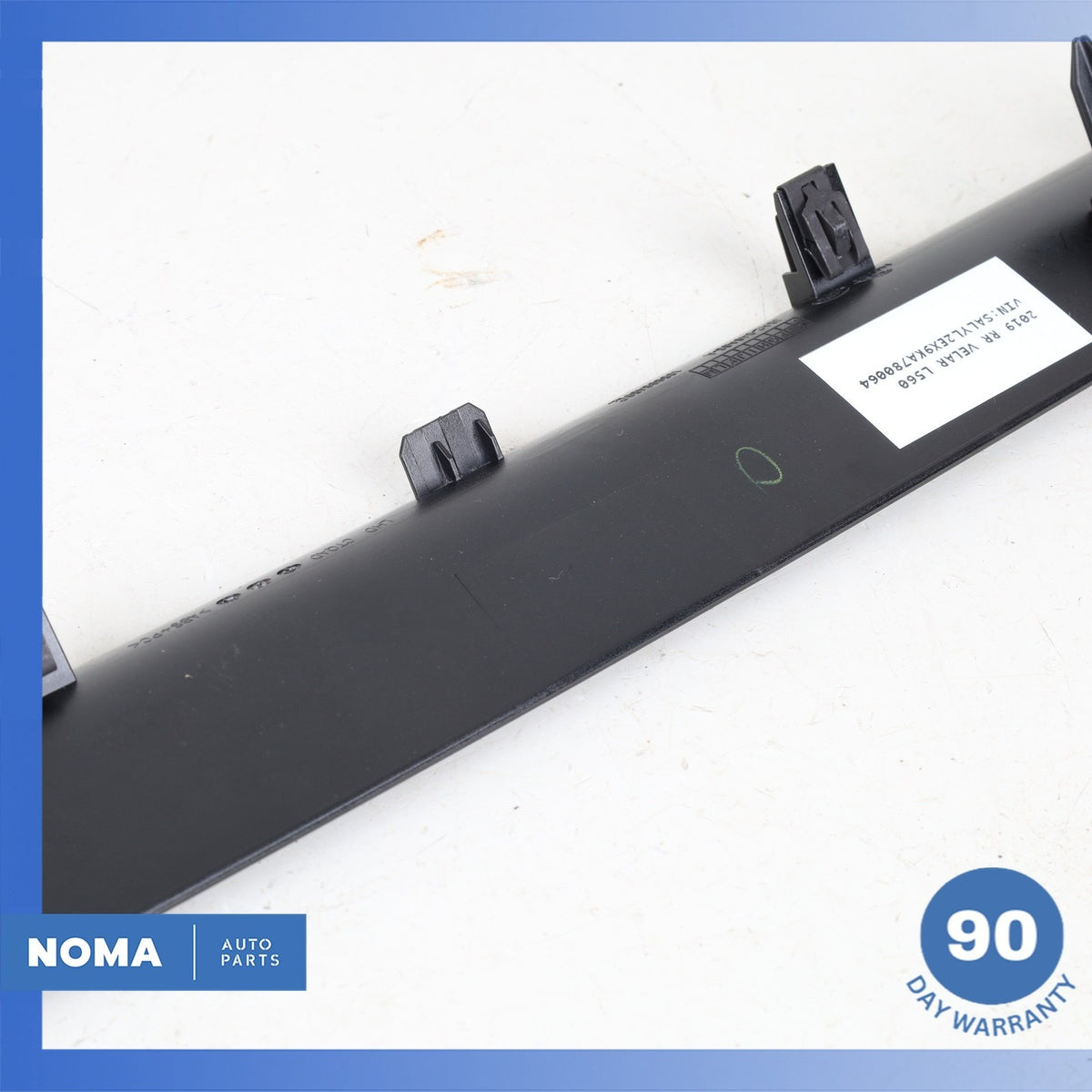 18-23 Range Rover L560 Velar Right Side Dashboard Dash Trim Molding Black OEM - photo 7