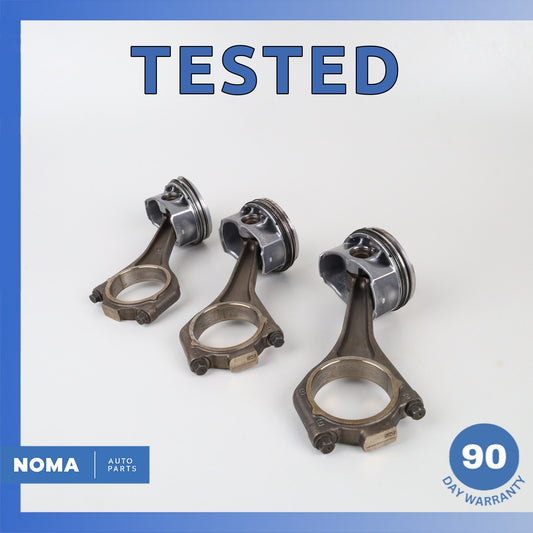 13-21 Jaguar X351 XJ XF RR L494 3.0L AJ126S Engine Piston Connecting Rod Set OEM - photo 1
