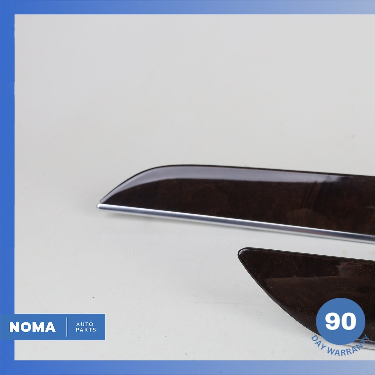 Audi 8U Q3 Front Right & Left Door Cover Panel Trim Molding Set Wood OEM - photo 6