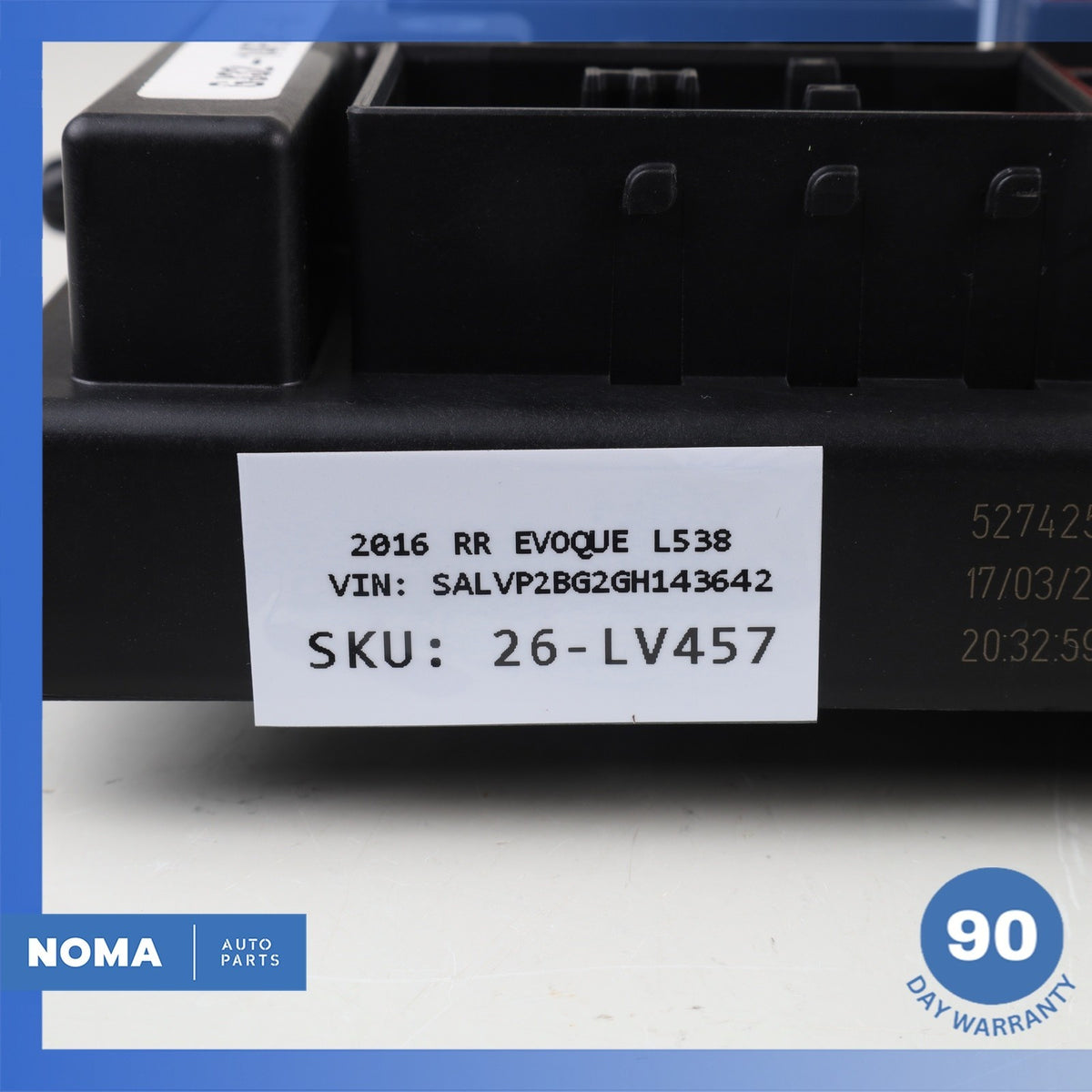 16-19 LR Range Rover Evoque L538 Body Control Module Fuse Relay Box OEM - photo 14