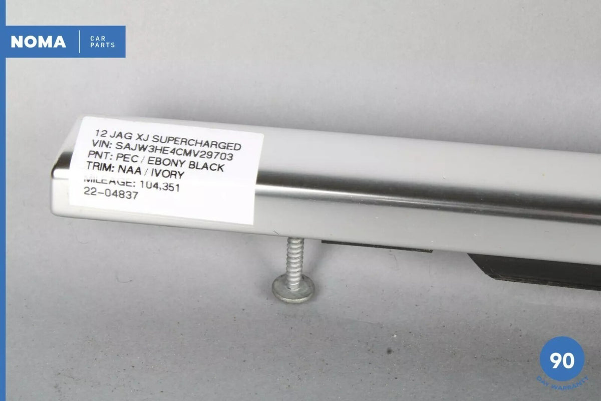 10-19 Jaguar X351 XJL XJ Front Left Door Exterior Window Molding Chrome OEM - photo 5