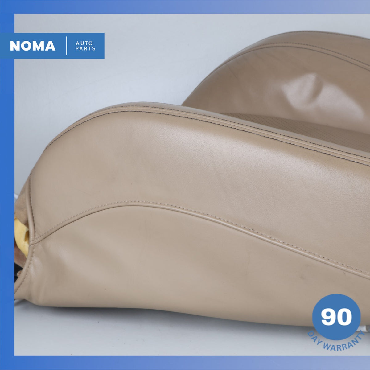 10-15 Jaguar X150 XK XKR Front Right Passenger Upper Seat Cushion Beige OEM - photo 15