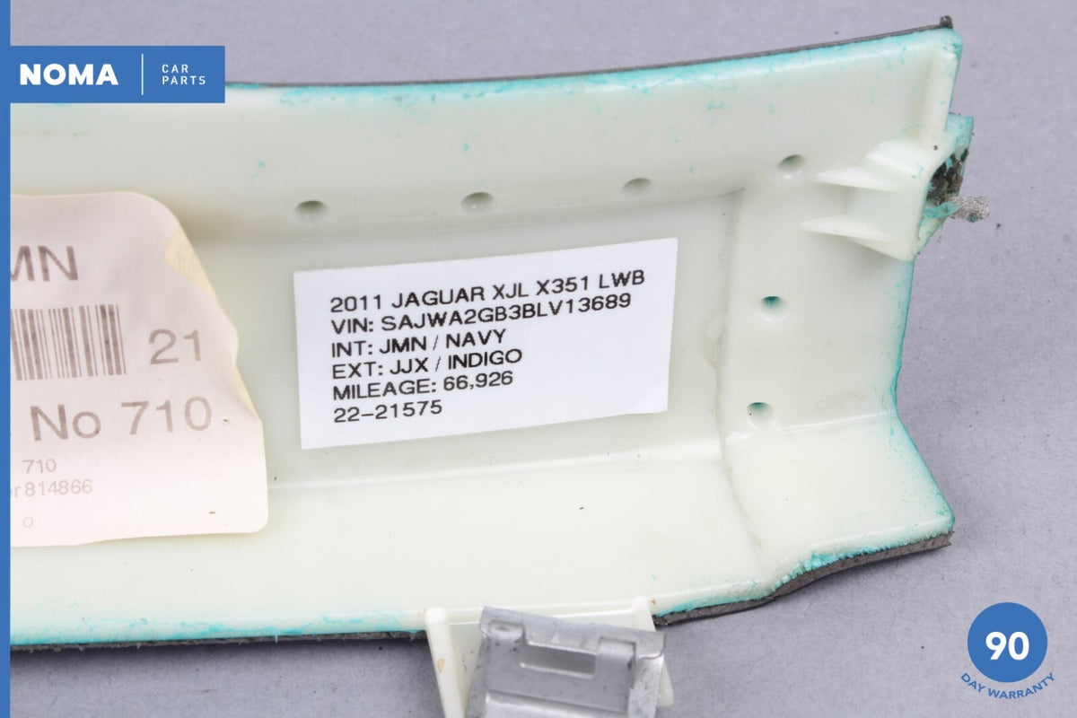 10-15 Jaguar XJL XJ X351 Rear Right Side Lower C Pillar Cover Trim JMN OEM - photo 11