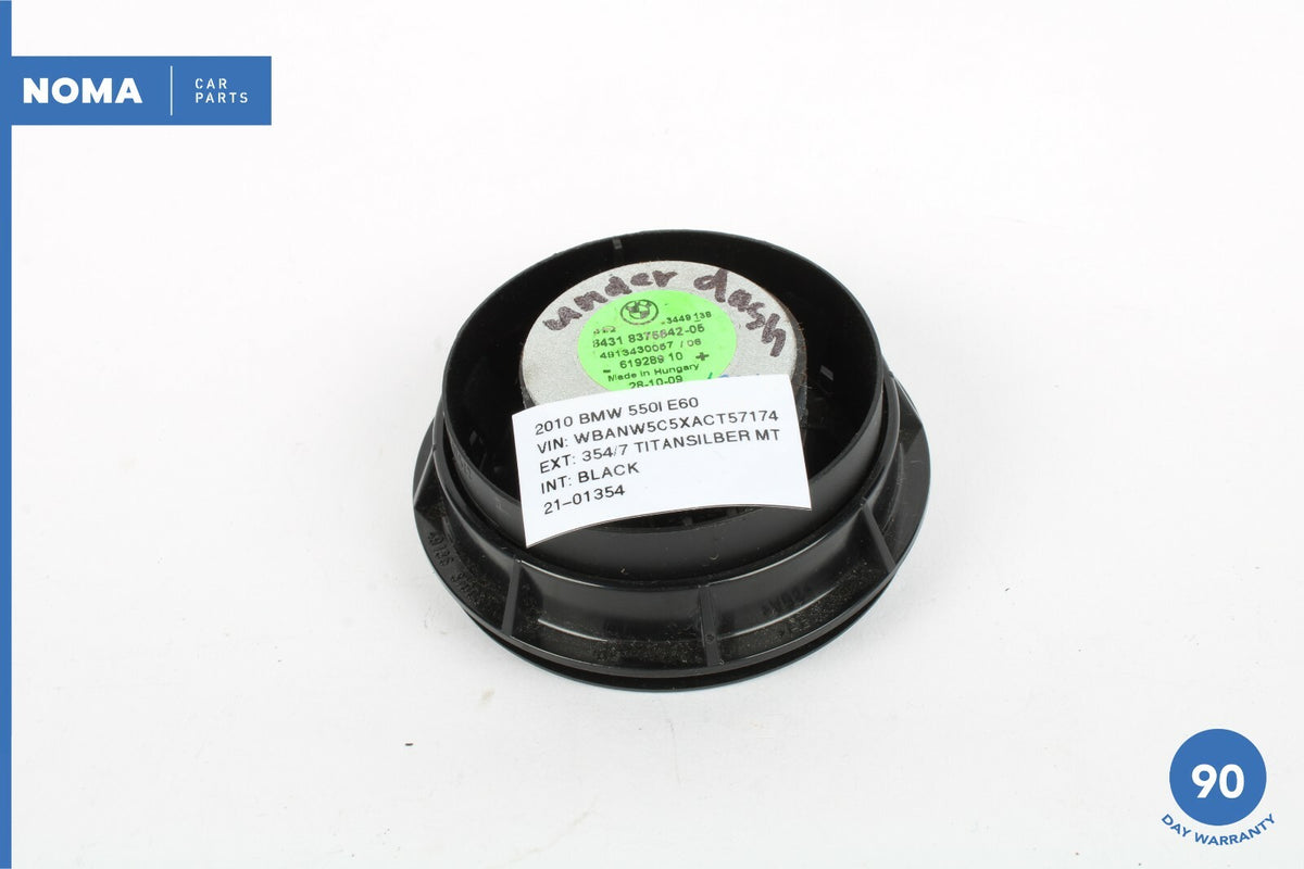 04-10 BMW E60 E64 5 6 Series Front Under Dash Tweeter Speaker 8375642 OEM - photo 3