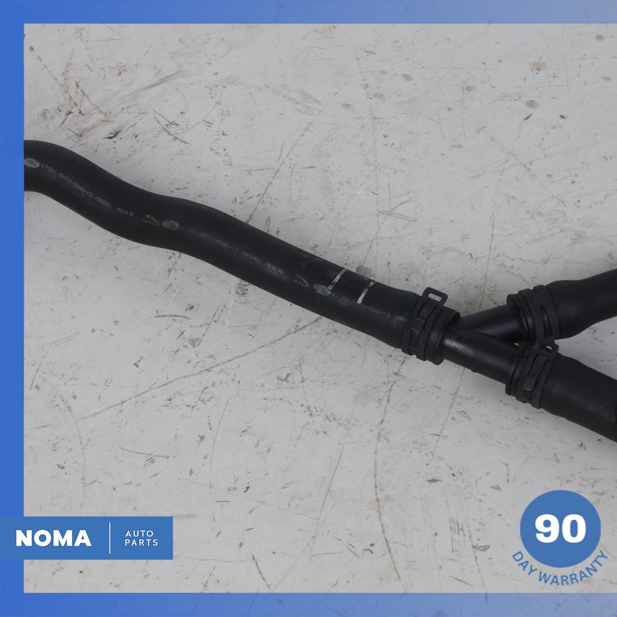 16-20 Jaguar X260 XF XE Upper Top Radiator Hose Coolant Hose T2H3408 OEM - photo 13