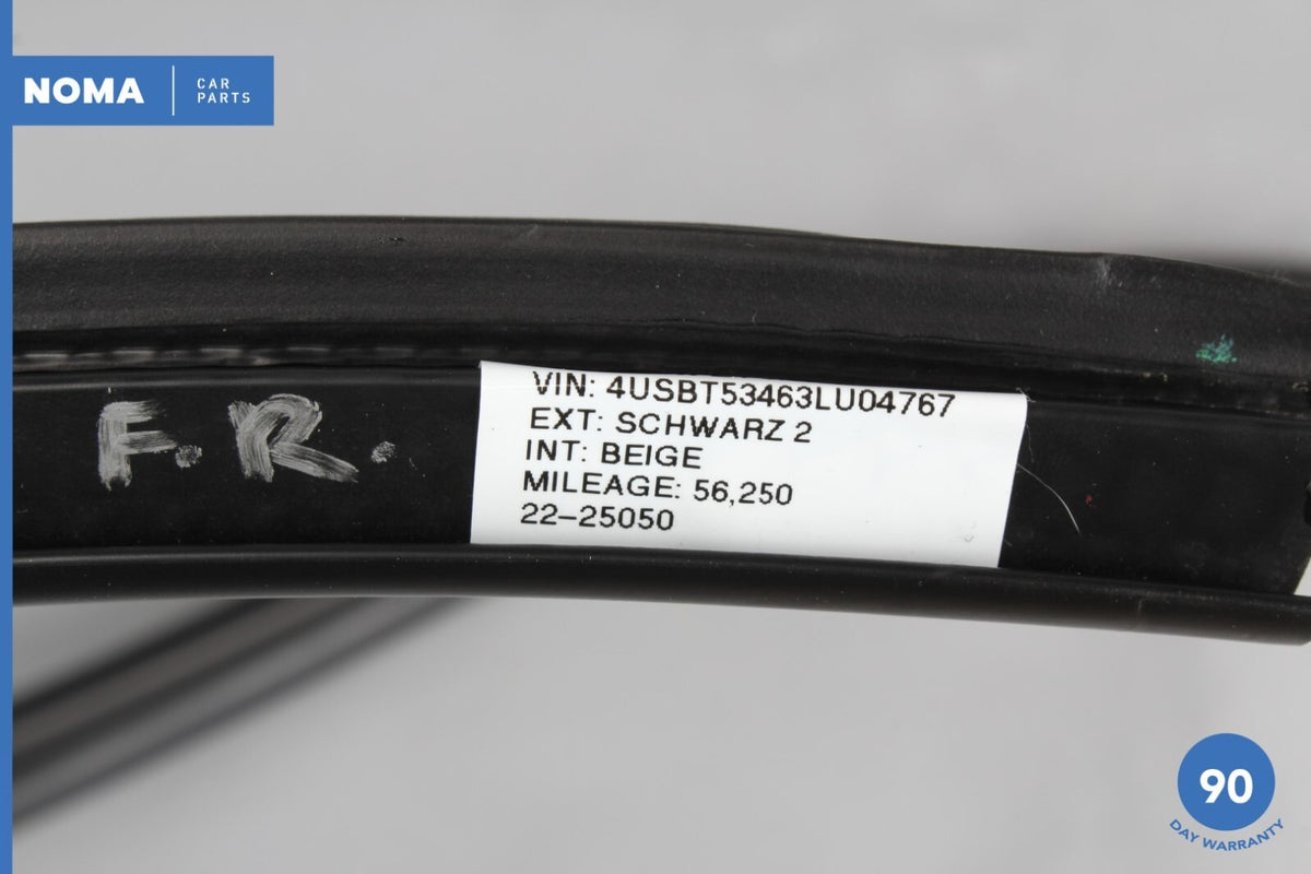 03-08 BMW Z4 E85 Front Right Passenger Side Door Weather Strip Seal Gasket OEM - photo 11