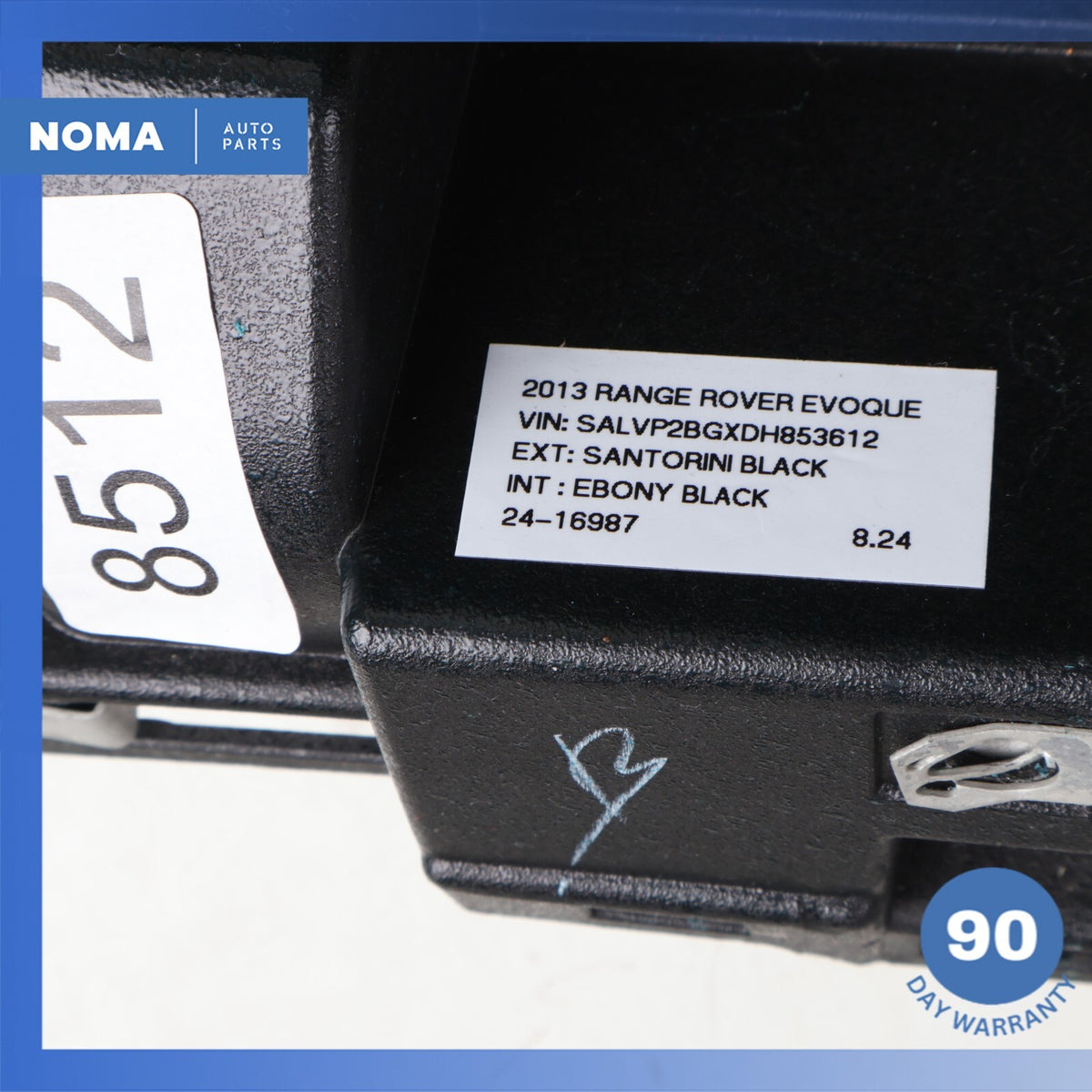 12-19 LR Range Rover Evoque L538 Dashboard Dash Board Panel Assembly Black OEM - photo 14