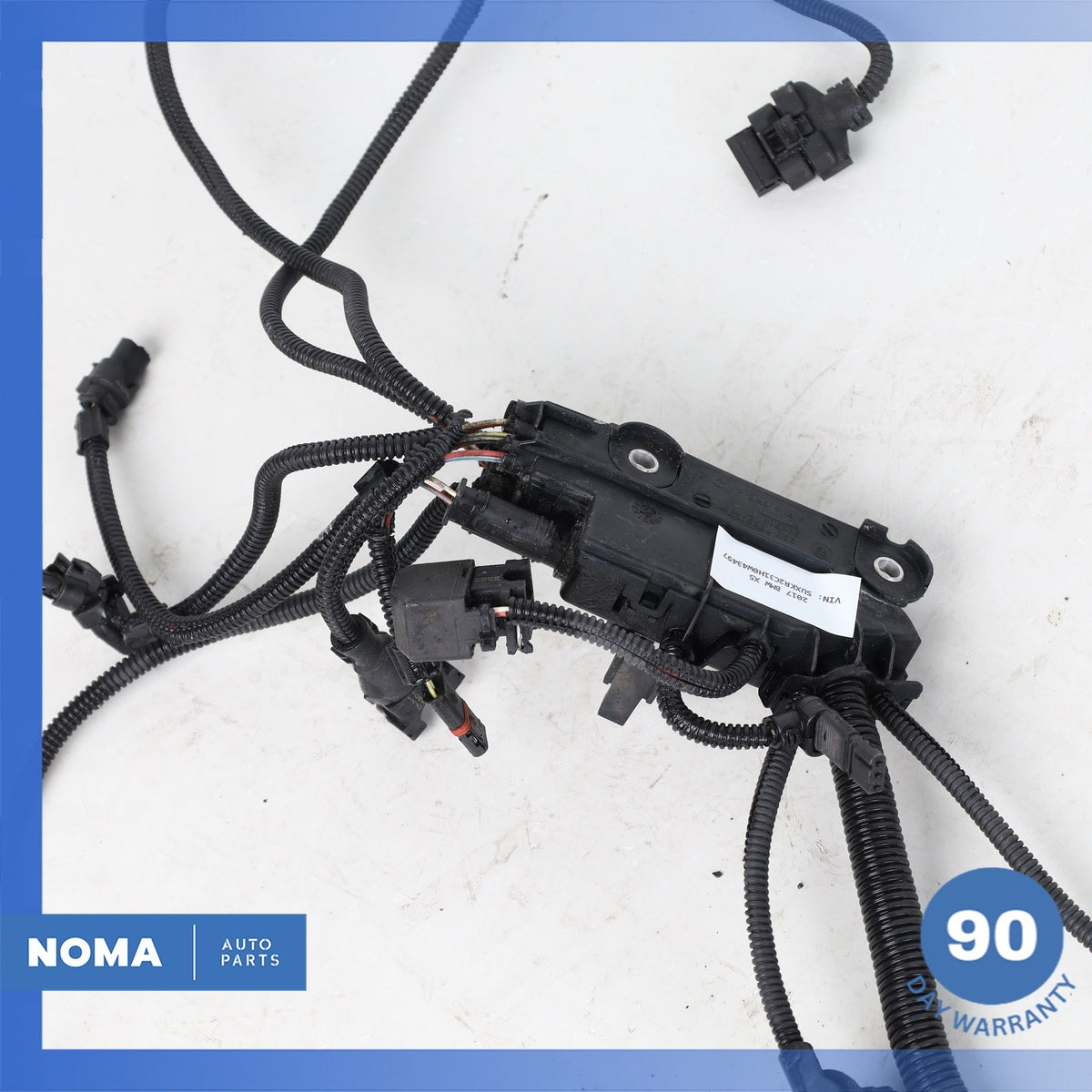 BMW F15 X5 X6 Engine Motor Wire Wiring Harness 12518601840 OEM - photo 17