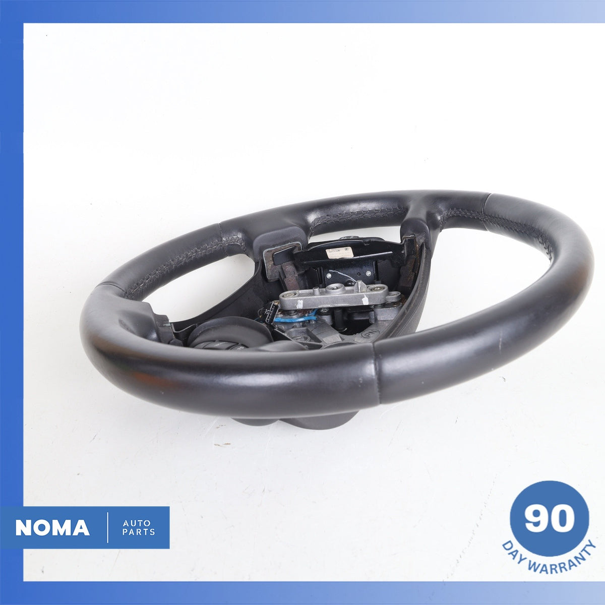 03-06 Jaguar X100 XK8 XJR XJ8 Steering Wheel w/ Switches Black HXD9181FB OEM - photo 11