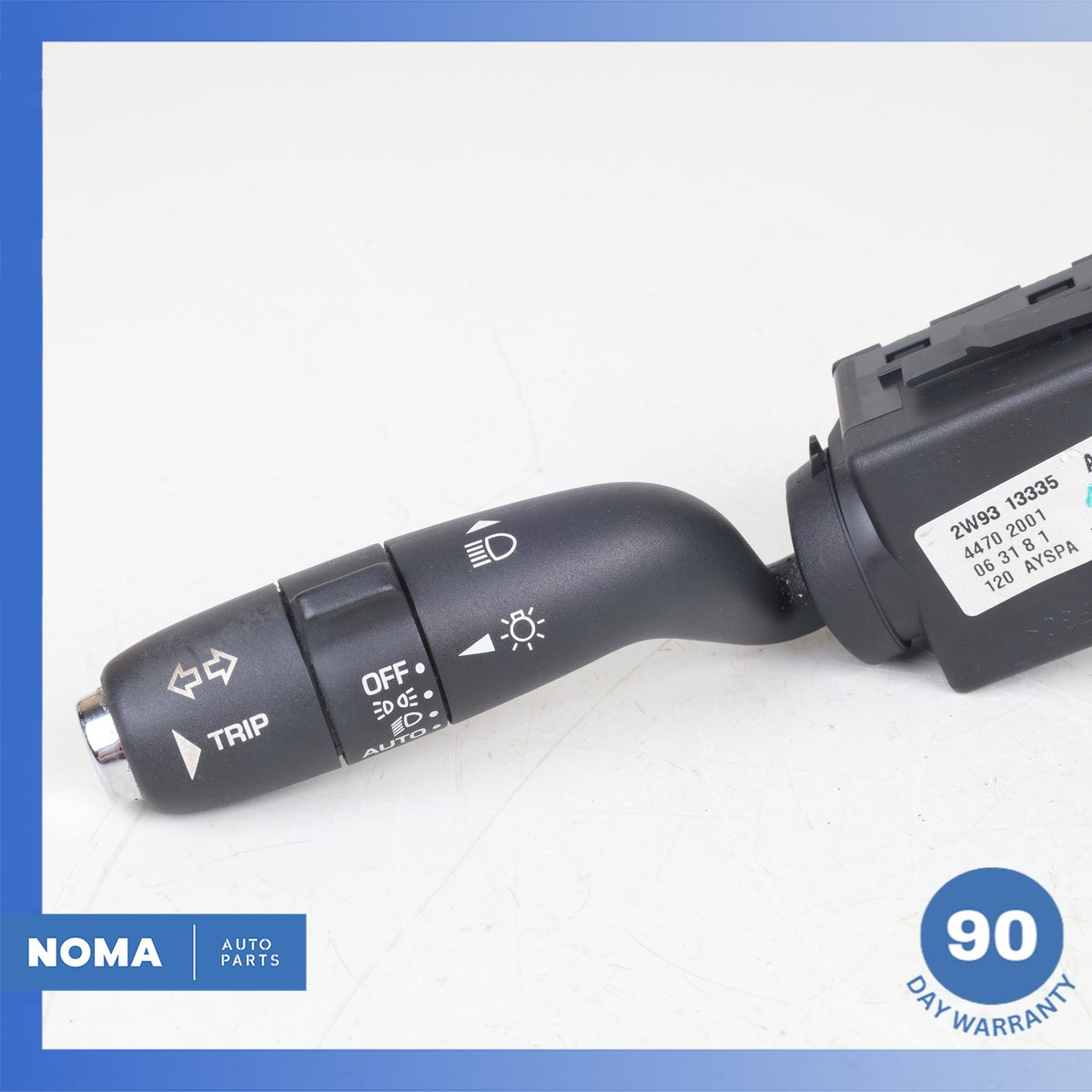 06-08 Jaguar X350 XJ8 Turn Signal Light Washer Switch Set 2W9313335AF OEM 62k - photo 6