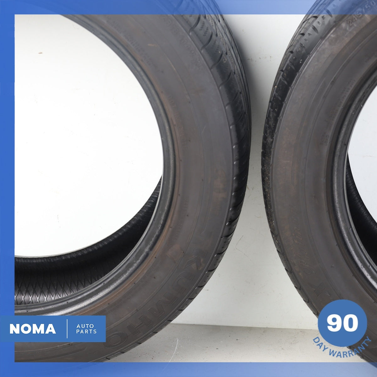 245/50ZR18 Kumho Ecsta LX Platinum 245 50 18 104W XL 5/32" Set of 2 Tires - photo 14